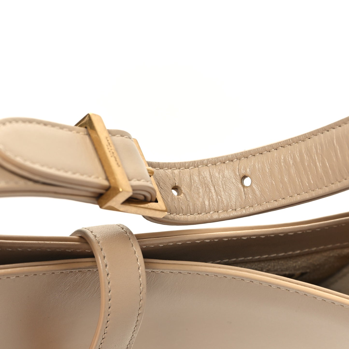 Smooth Calfskin Le 5 A 7 Hobo Dark Beige