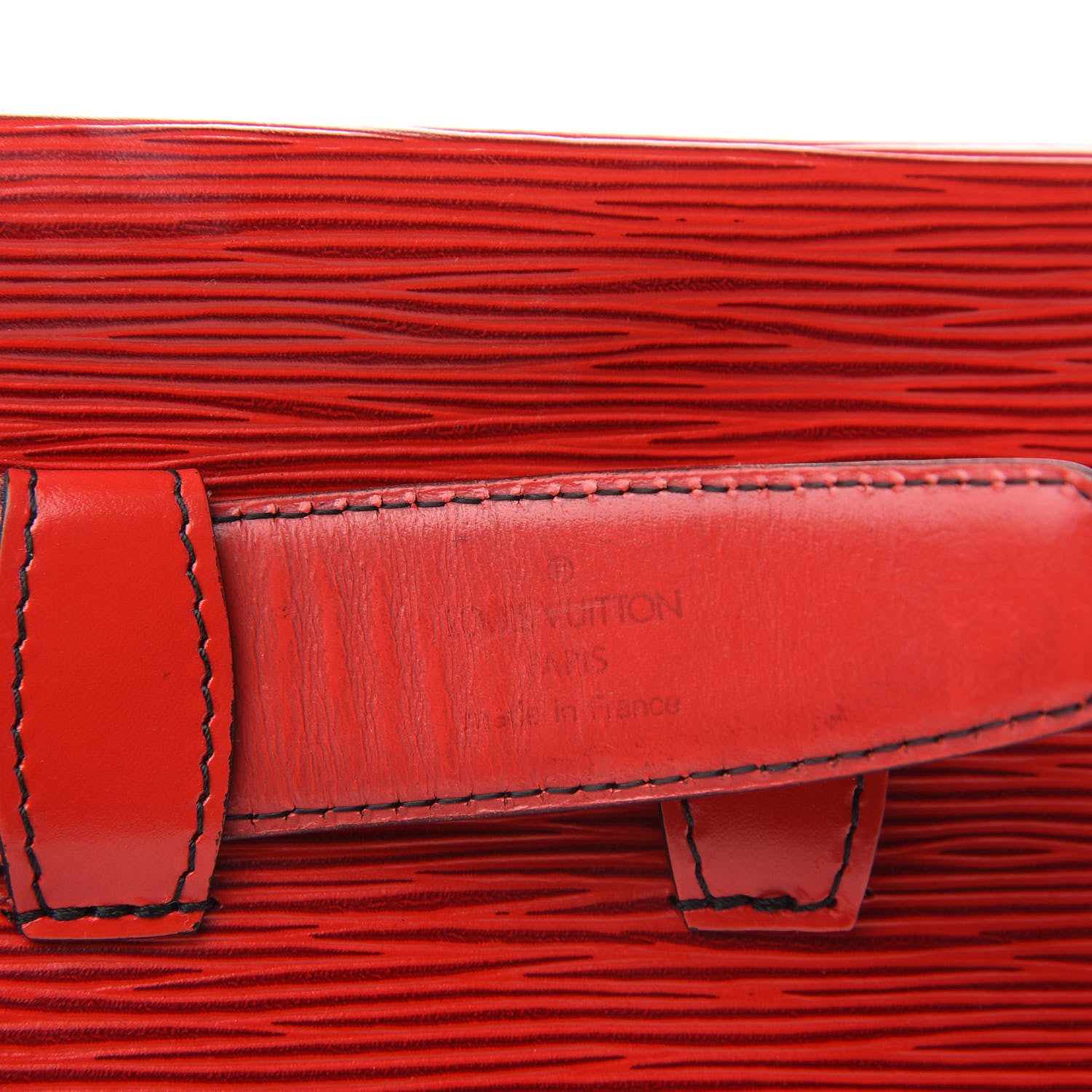 Louis Vuitton Epi Pochette Ceinture Tilsitt Belt Pouch Red 13 of 14
