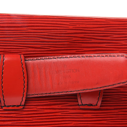 Louis Vuitton Epi Pochette Ceinture Tilsitt Belt Pouch Red 13 of 14