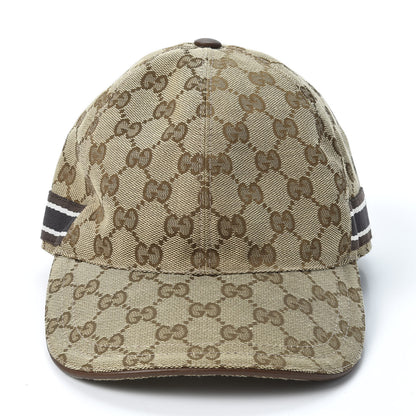 Gucci Monogram Web Baseball Hat S Beige 3 of 7