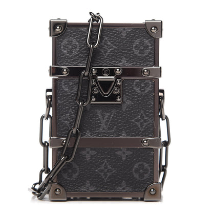 Louis Vuitton Monogram Eclipse Trunk Box Black 1 of 12