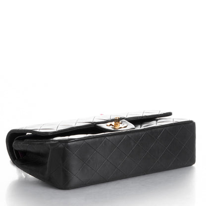 Chanel Lambskin Quilted Medium Double Flap Black 4 of 8
