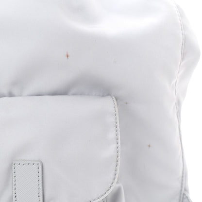 Prada Tessuto Nylon Vela Small Backpack Light Grey 12 of 13