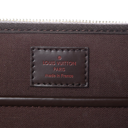 Louis Vuitton Damier Ebene Porte Ordinateur Sabana NM Computer Case 6 of 8