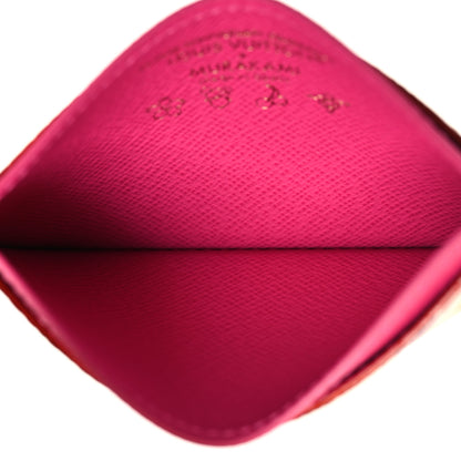 Louis Vuitton LV X TM Monogram Multicolor Card Holder Kawaii Pink 5 of 7