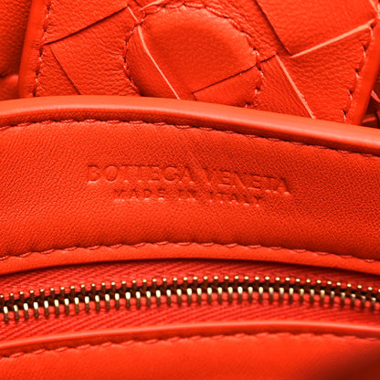 Bottega Veneta Nappa Intrecciato Small Andiamo With Chain Shoulder Bag Orange 6 of 9