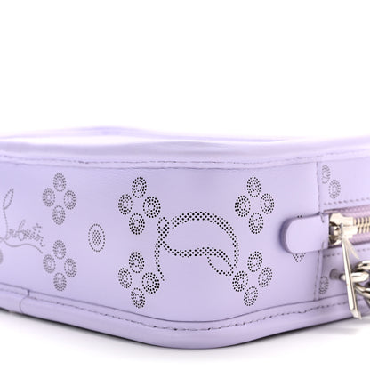 Christian Louboutin Calfskin Small Radioloubi Lilac Smoke 10 of 10