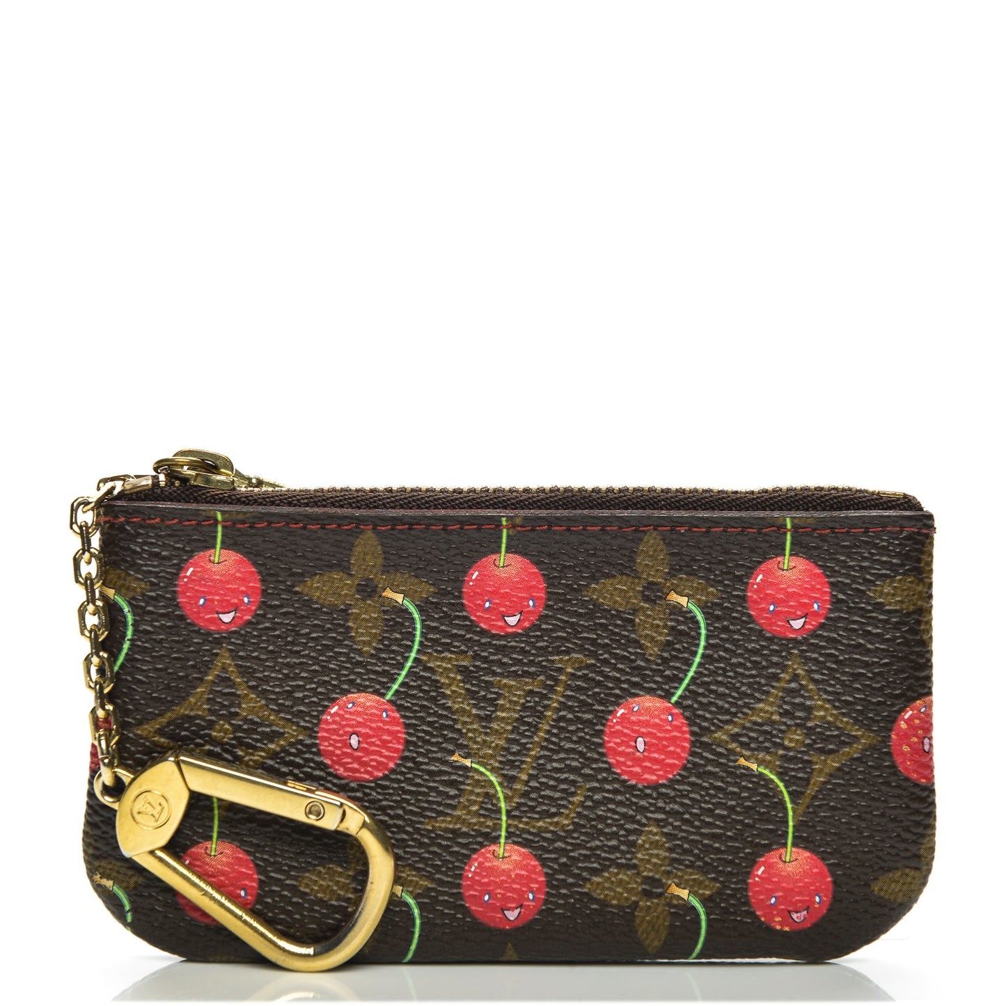 Monogram Cerises Key Pouch