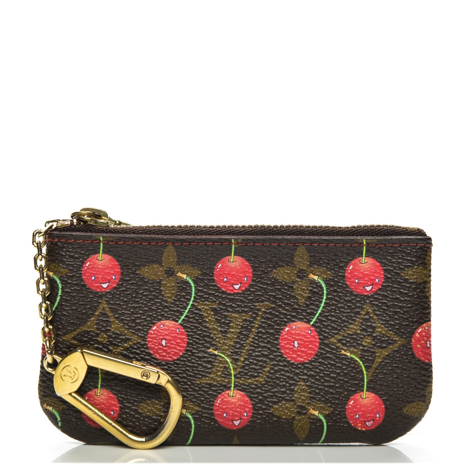 Louis Vuitton Monogram Cerises Key Pouch 1 of 6