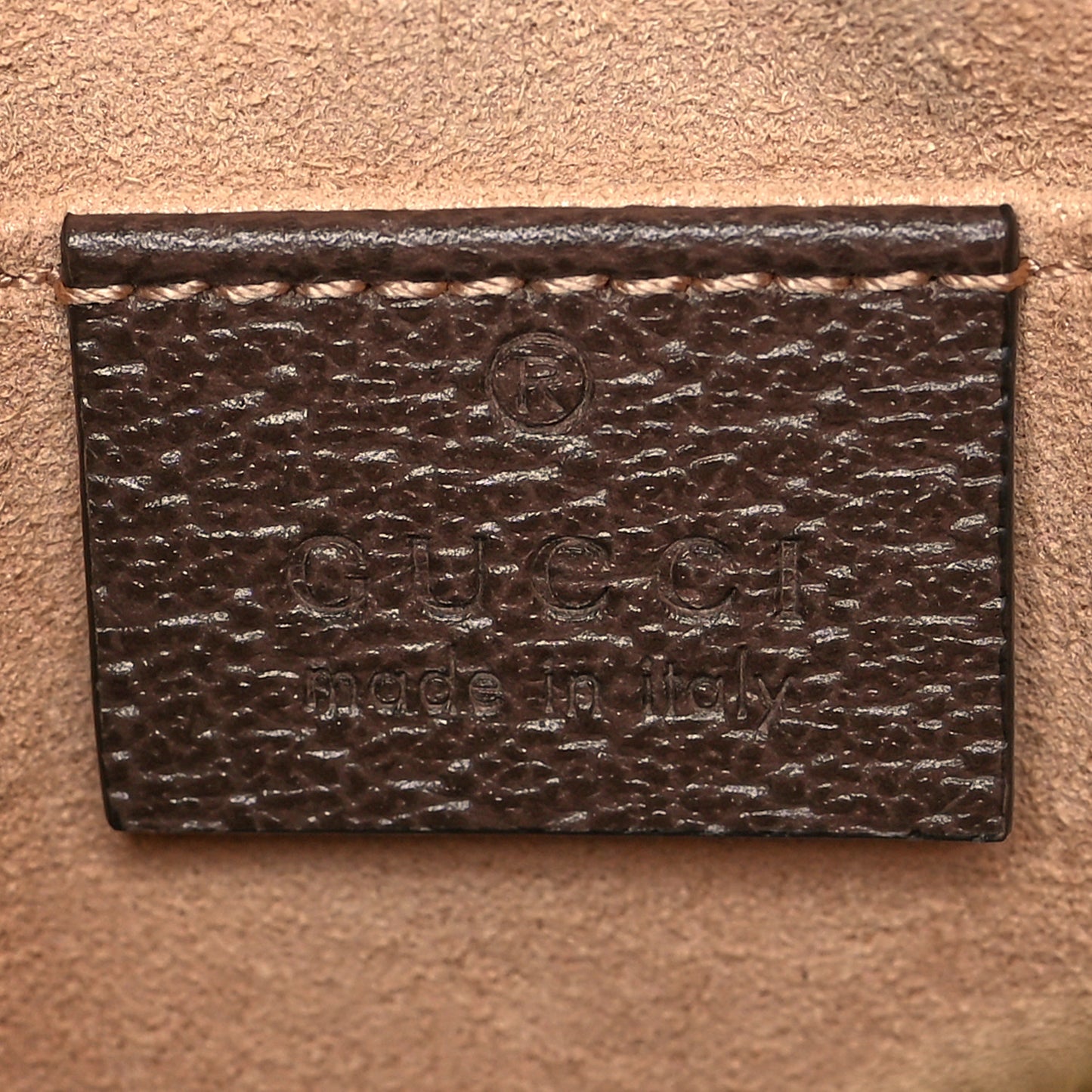 GG Supreme Monogram Web Mini Ophidia Shoulder Bag Brown