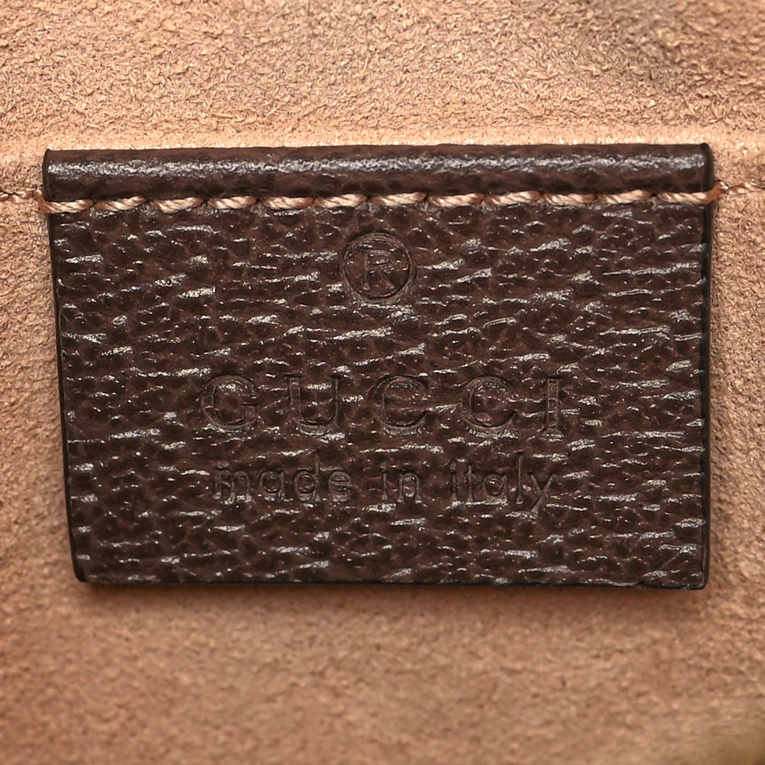 Gucci GG Supreme Monogram Web Mini Ophidia Shoulder Bag Brown 6 of 10