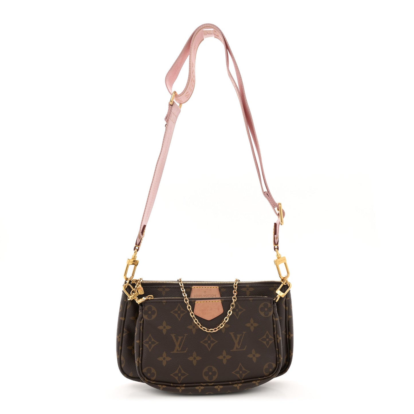 Monogram Multi Pochette Accessories Rose Clair