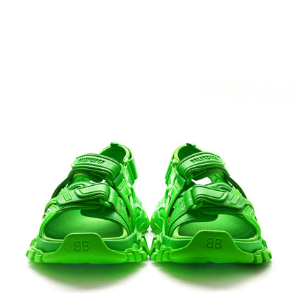 Balenciaga Neoprene Mens Track Sandals 39 Fluo Green 2 of 8
