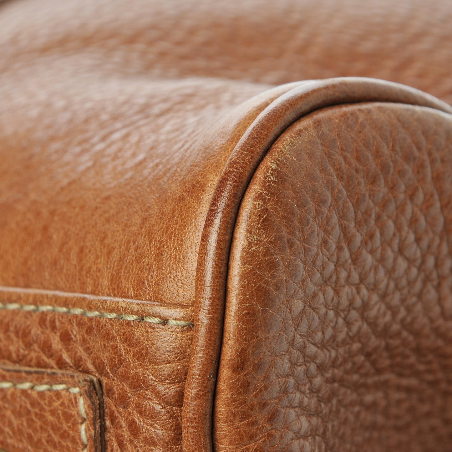 Natural Leather Bayswater Oak