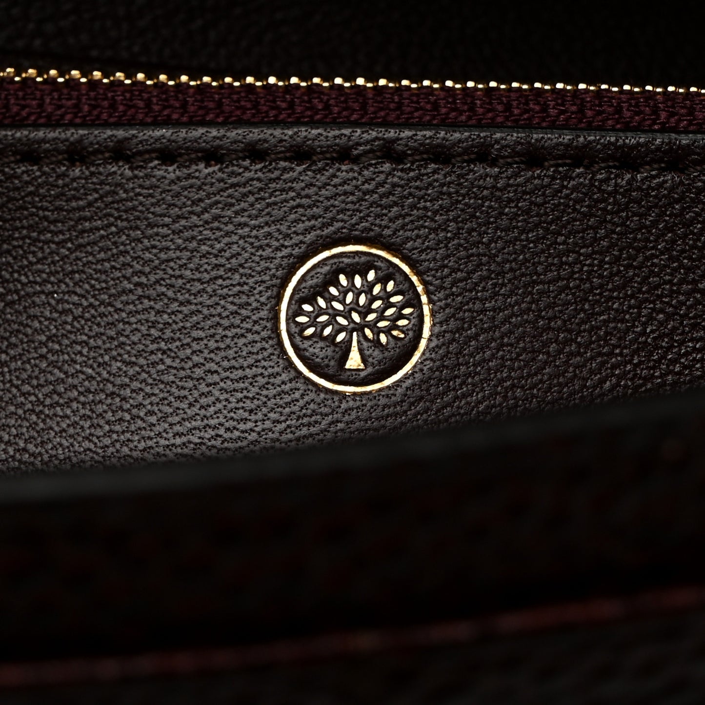 Natural Grain Calfskin Continental Wallet Oxblood