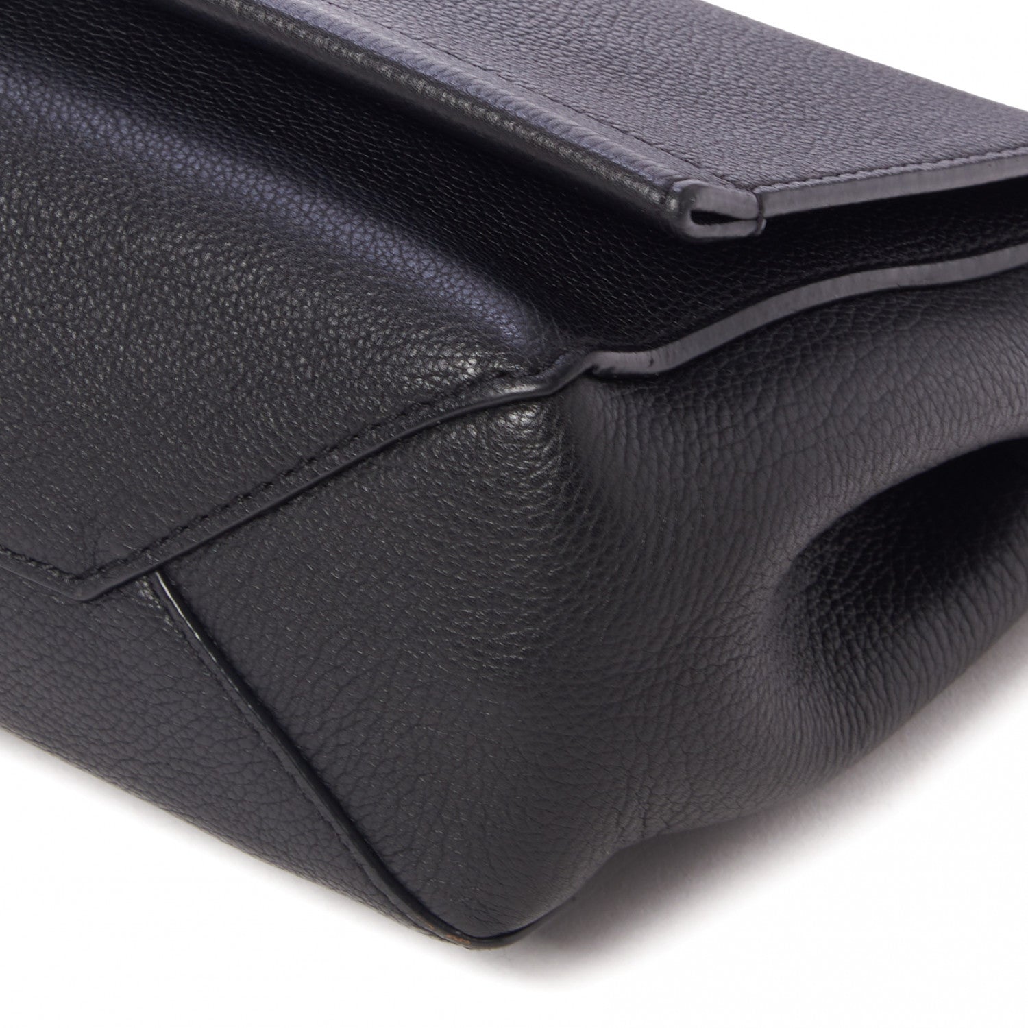 Louis Vuitton Calfskin Lockme II Chain Bag BB Black 5 of 8