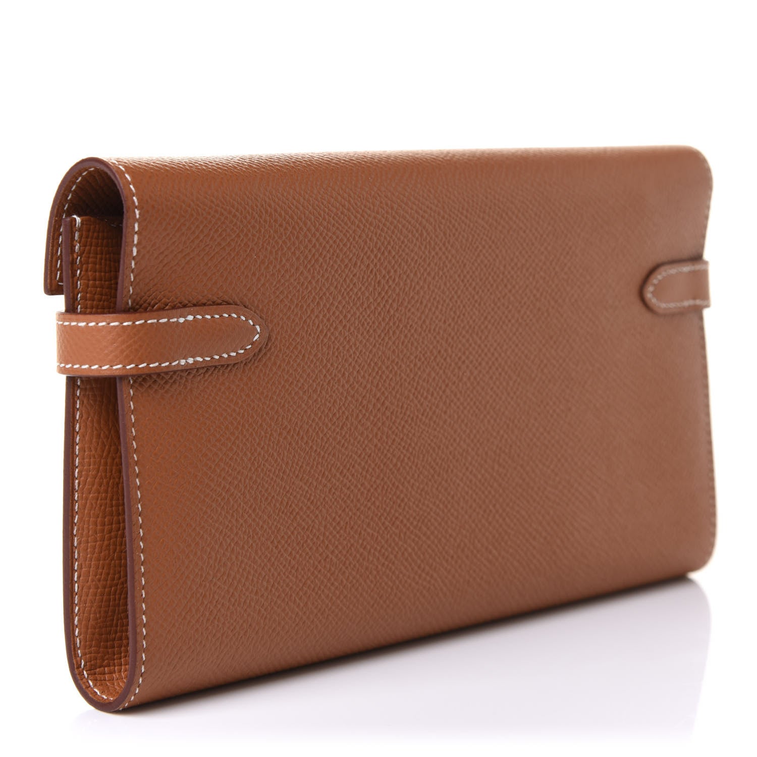 Hermes Epsom Kelly Longue Wallet Gold 3 of 9