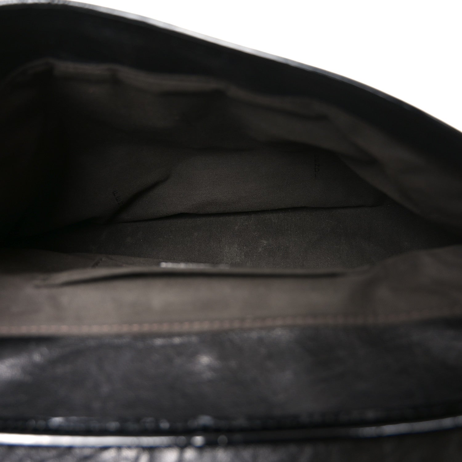 Fendi Nappa Patent B Bag Black 5 of 13