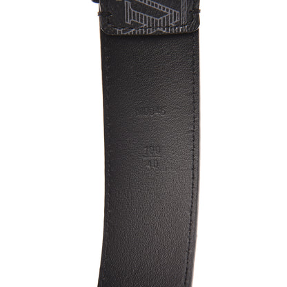 Louis Vuitton Monogram Eclipse Voyager 35 MM Belt 100 40 7 of 7
