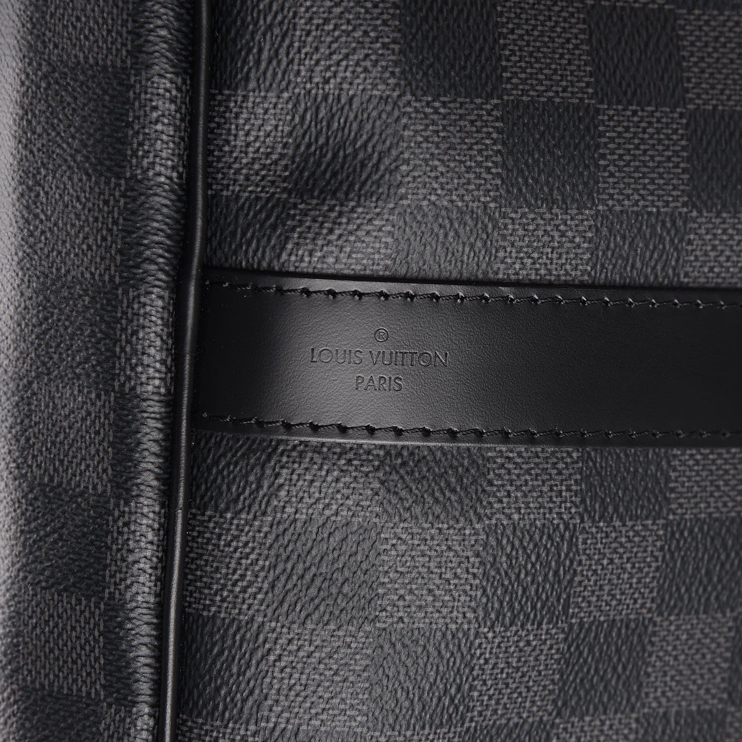 Damier Graphite Keepall Bandouliere 55