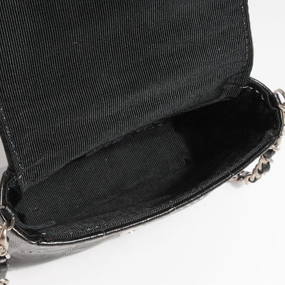 Chanel Lambskin Square Stitched Micro Flap Black 5 of 10