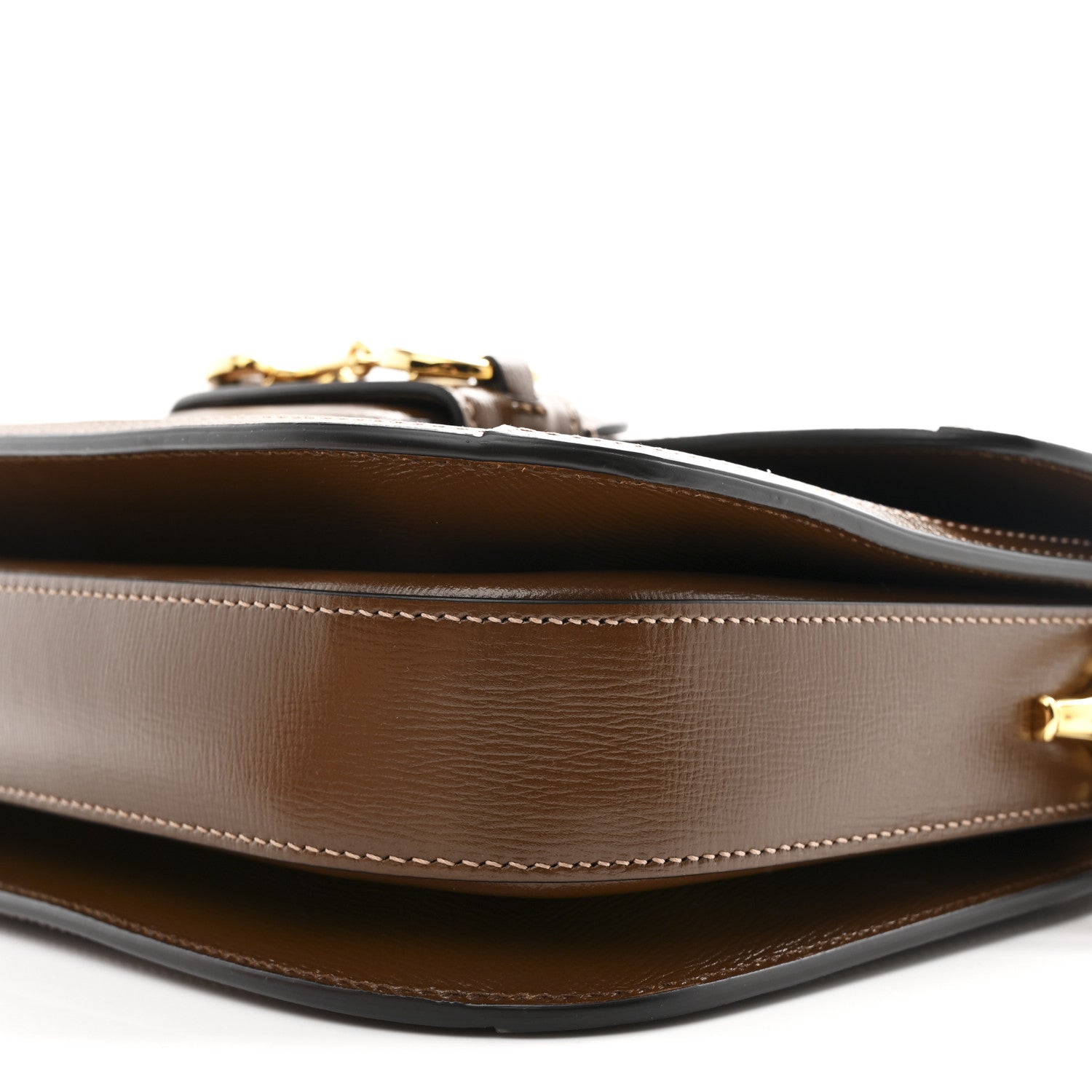 Gucci GG Supreme Monogram Horsebit 1955 Shoulder Bag Beige Brown Sugar 10 of 10