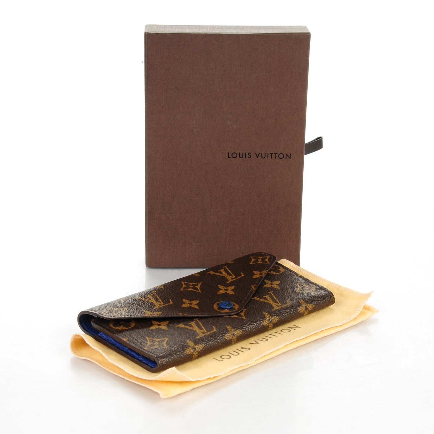 Monogram Josephine Wallet Blue