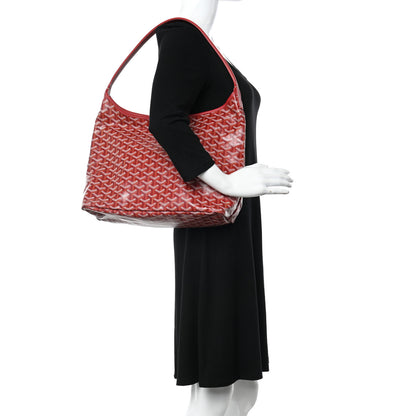 Goyard Goyardine Boheme Hobo Red 2 of 11