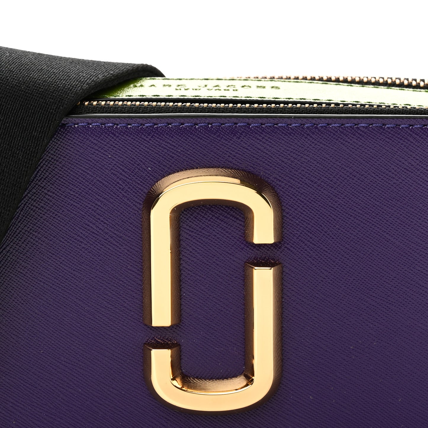 Saffino Small Stud Snapshot Camera Bag Violet Multicolor