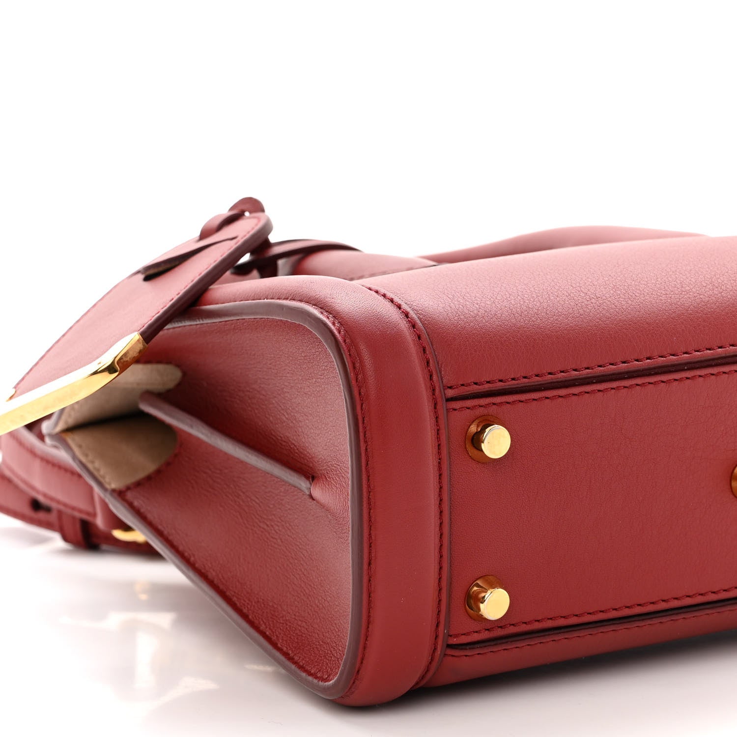 Alexander McQueen Calfskin Mini Heroine 21 Scarlet 8 of 11