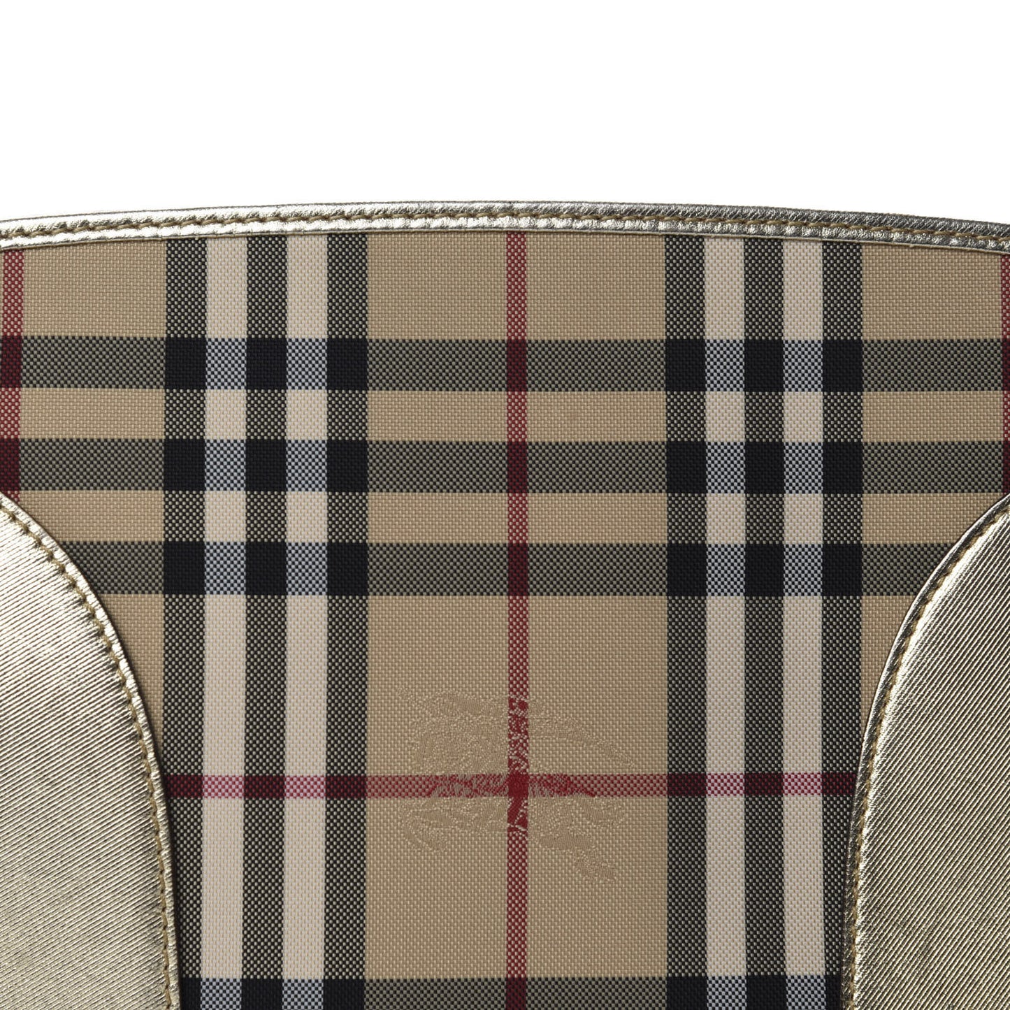 Horseferry Check Small Chichester Crossbody Clutch Bag Honey Gold