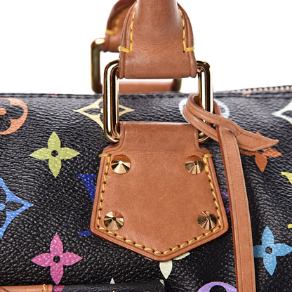 Louis Vuitton Monogram Multicolor Speedy 30 Black 12 of 17
