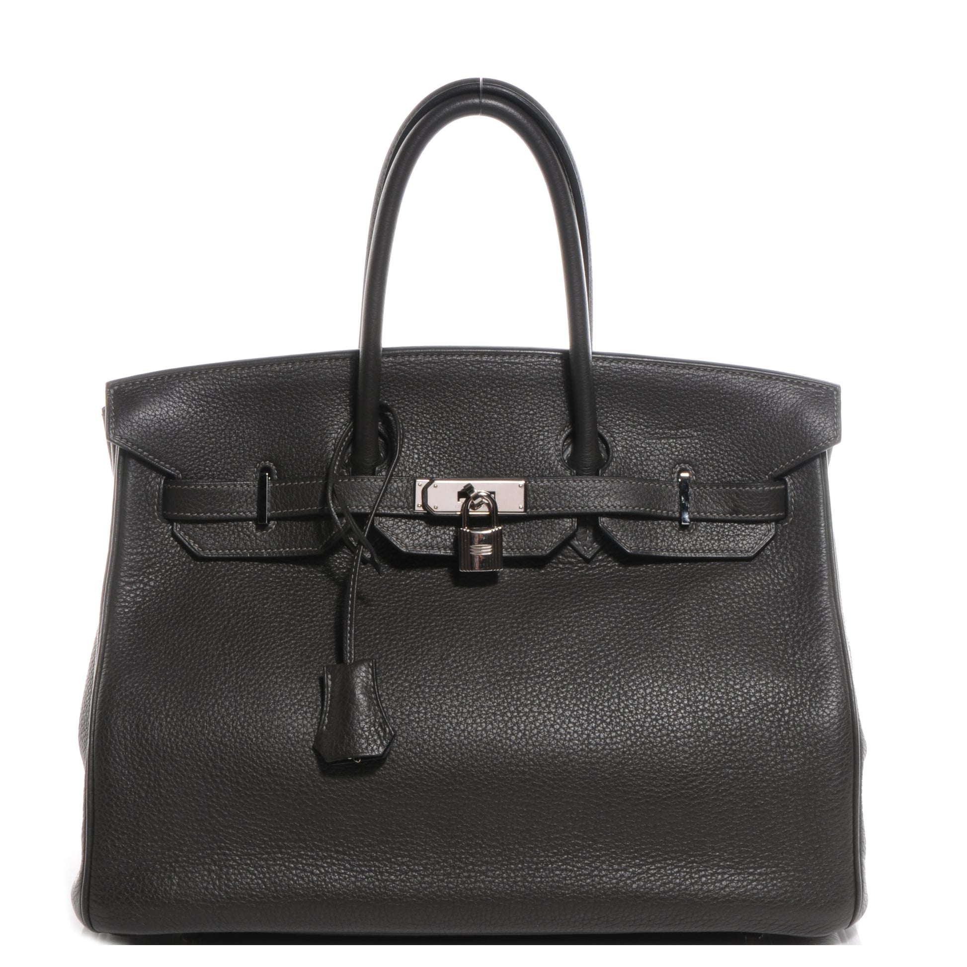 Hermes Taurillon Clemence Birkin 35 Graphite 1 of 10