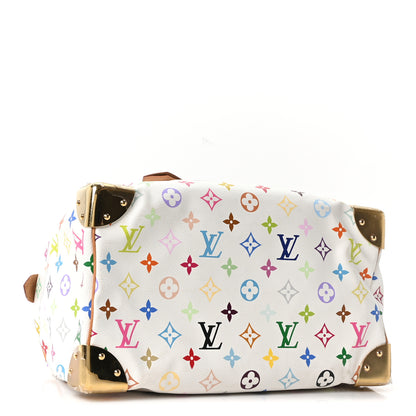 Louis Vuitton Monogram Multicolor Speedy 30 White 3 of 8