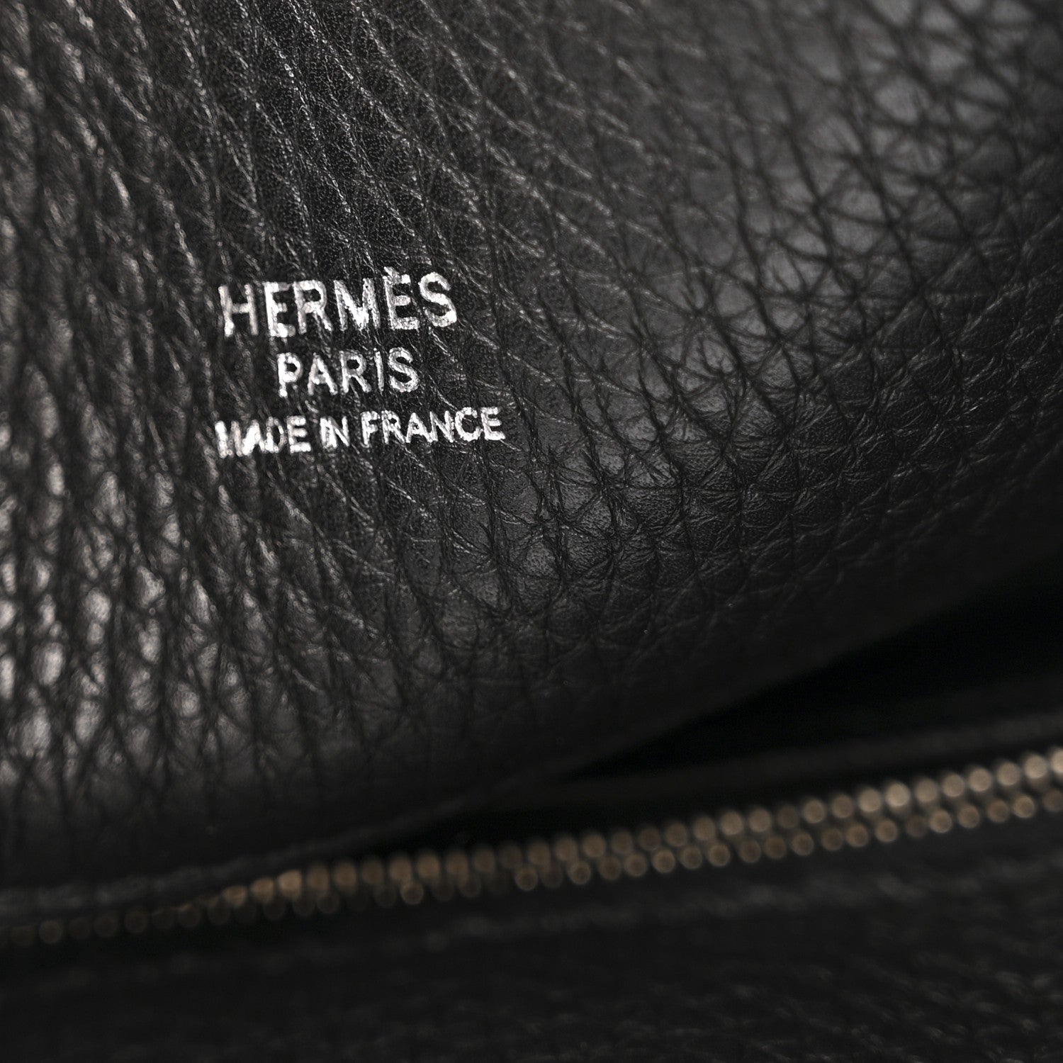 Hermes Taurillon Clemence So Kelly 26 Black 6 of 13