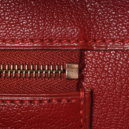 Hermes Ardennes Birkin 40 Rouge Vif 22 of 33
