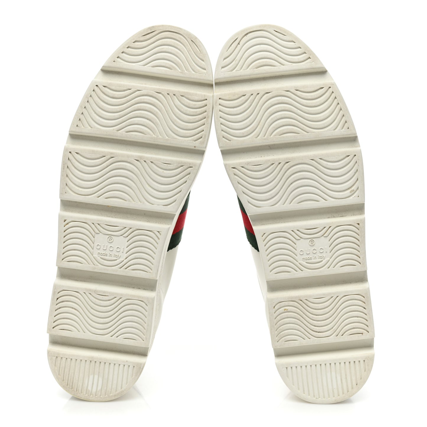Calfskin Web Bee Embroidered Womens Ace Platform Sneakers 39 White