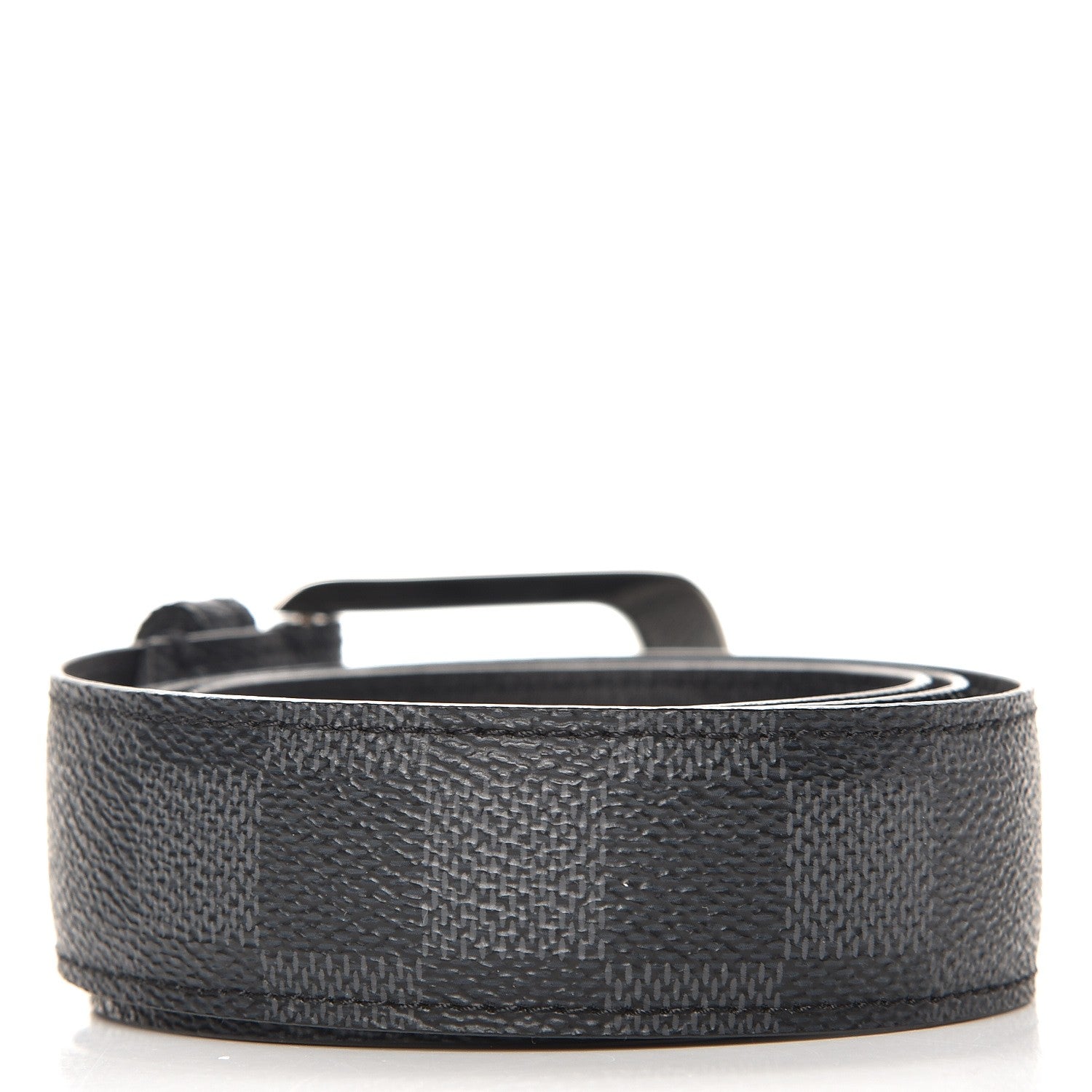 Louis Vuitton Damier Graphite Ellipse Belt 85 34 3 of 7