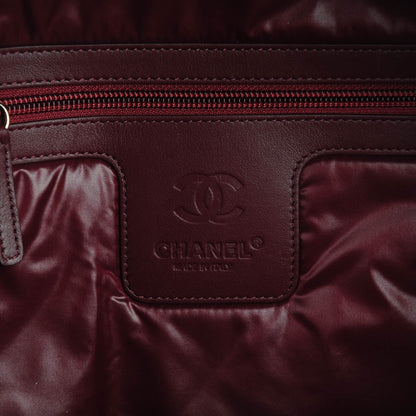 Chanel Nylon Quilted Coco Cocoon Backpack Black 6 of 7