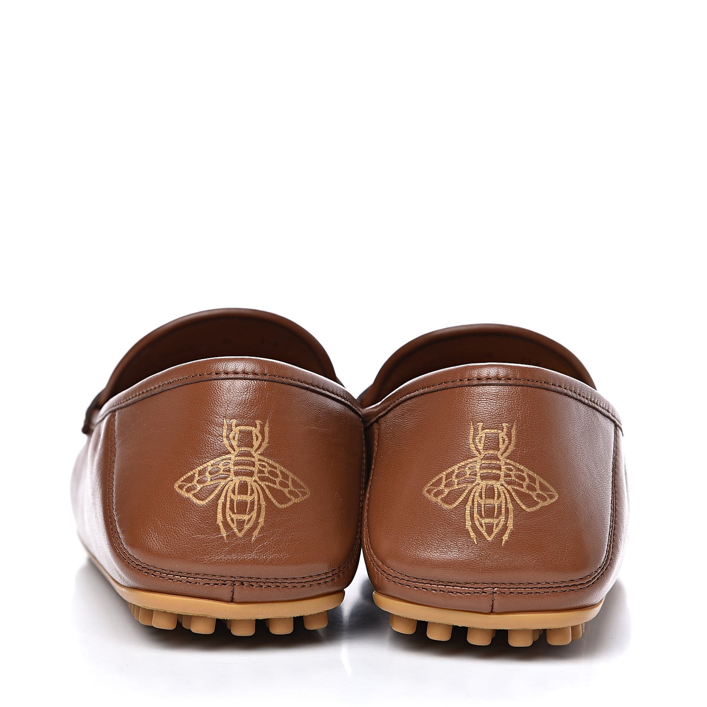Nappa Mens GG Driver Loafers 8 Cuir