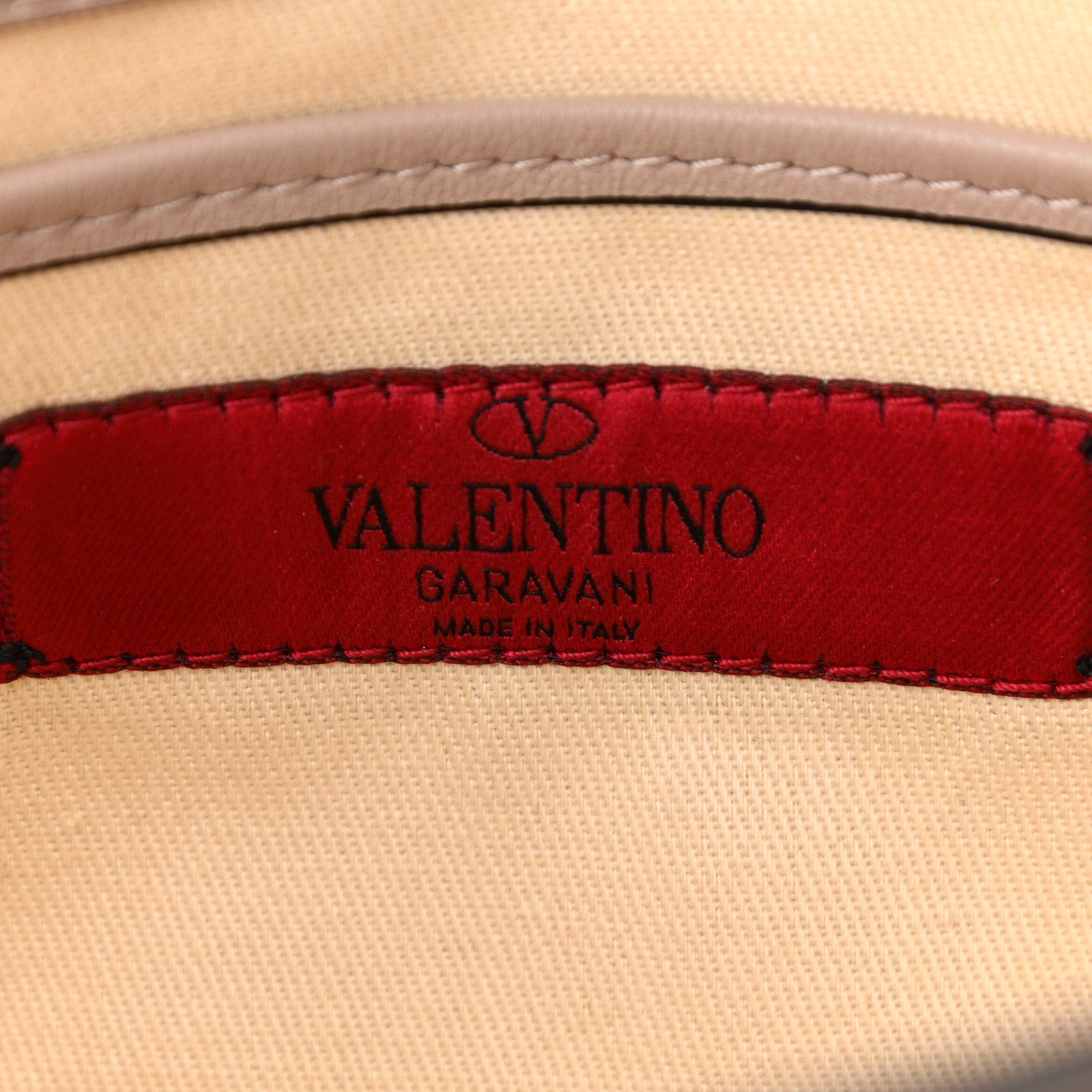 Valentino Garavani Vitello Medium Rockstud Flip Lock Crossbody Bag Poudre 6 of 9