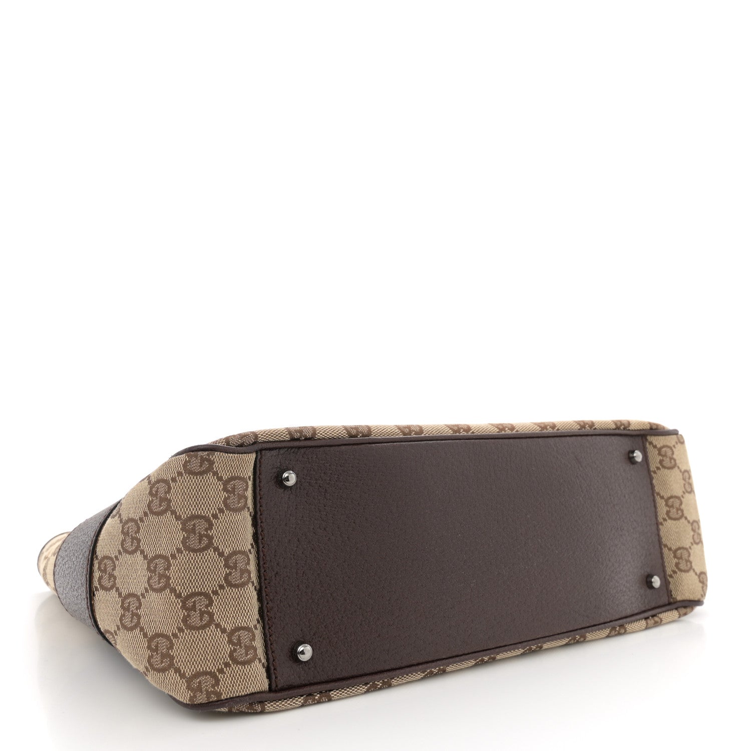 Gucci Monogram Shoulder Bag Dark Brown 4 of 10