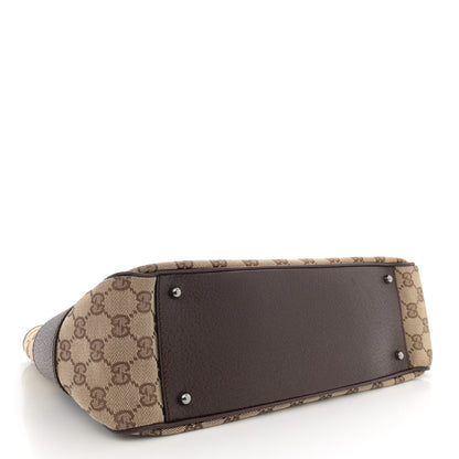 Gucci Monogram Shoulder Bag Dark Brown 4 of 10