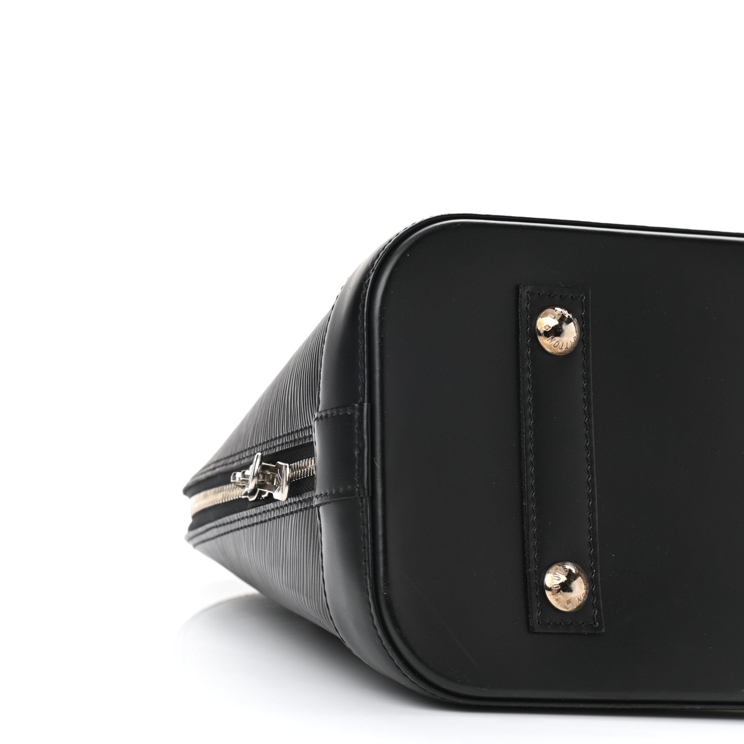 Louis Vuitton Epi Alma MM Black 9 of 10