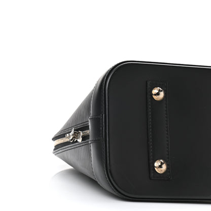 Louis Vuitton Epi Alma MM Black 9 of 10