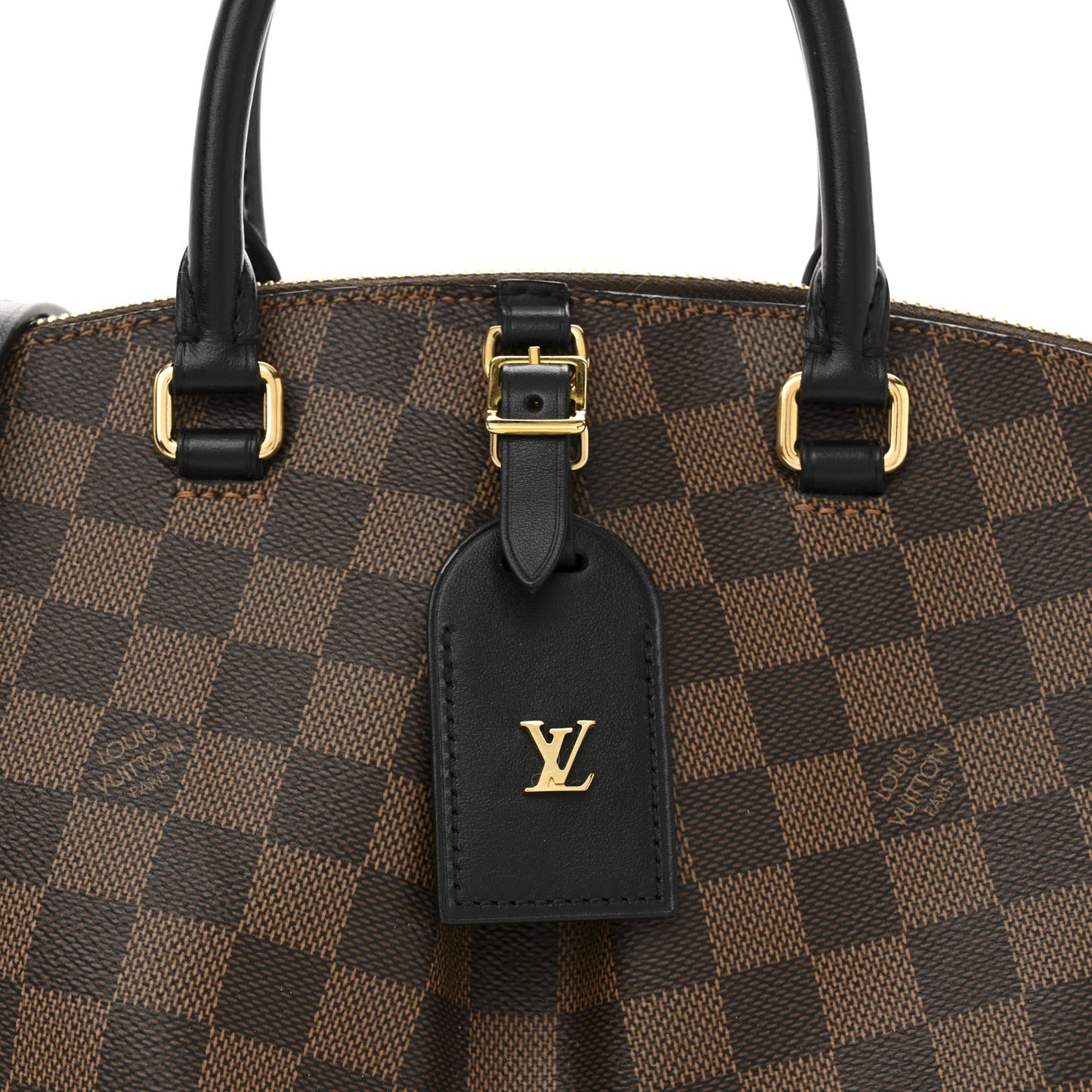 Damier Ebene Odeon Tote PM Black