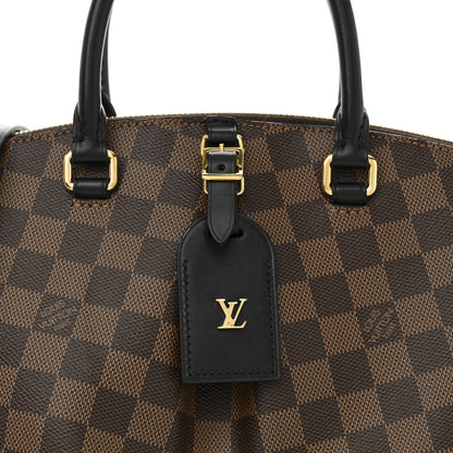 Louis Vuitton Damier Ebene Odeon Tote PM Black 7 of 9