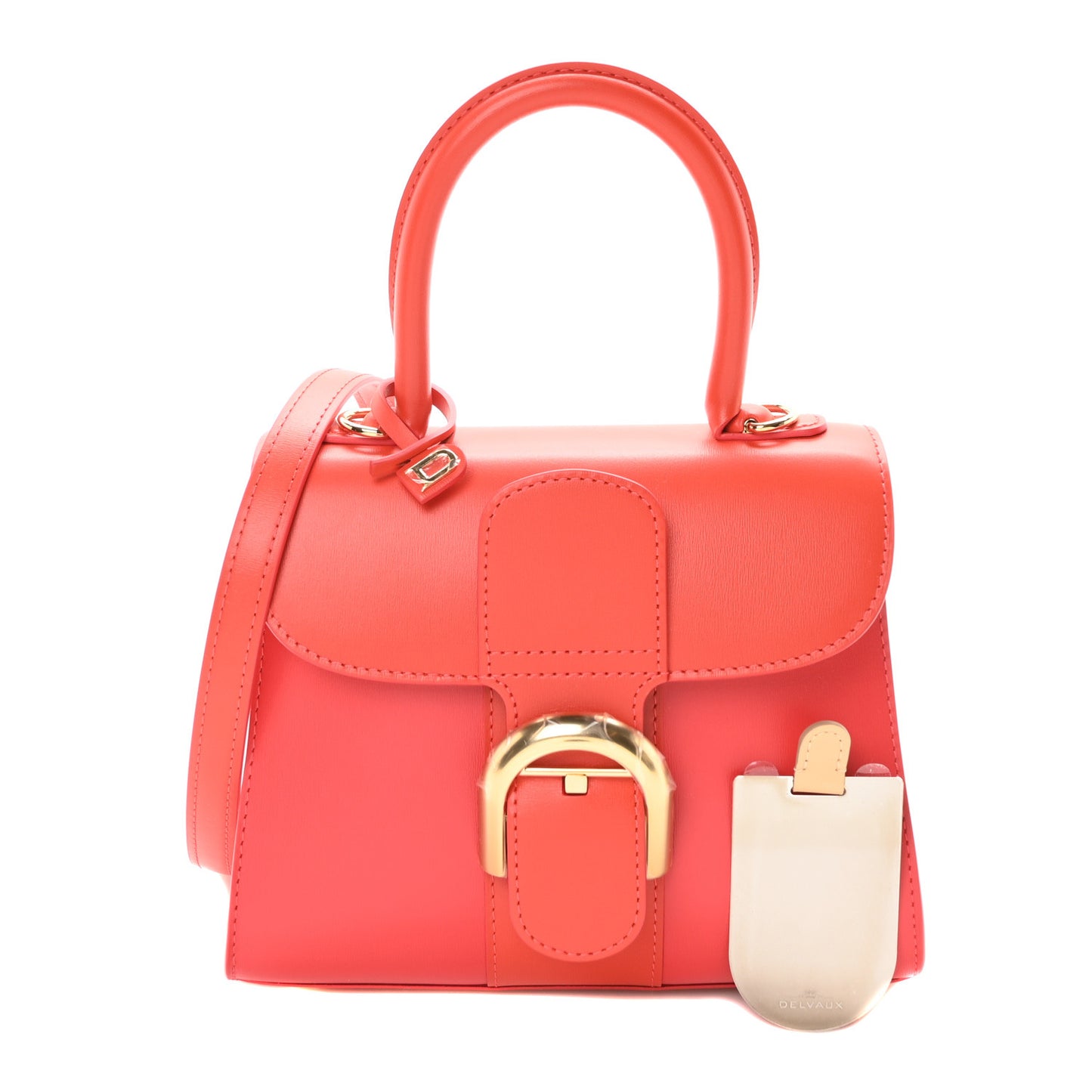 Box Calfskin Mini Brillant Satchel Camaieux
