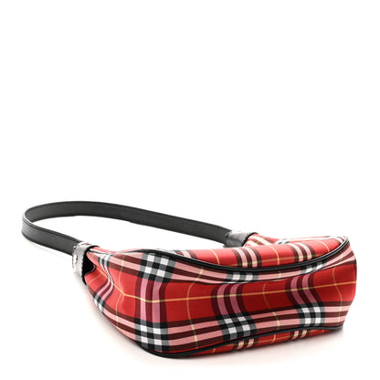 Burberry House Check Shoulder Bag Red 4 of 9