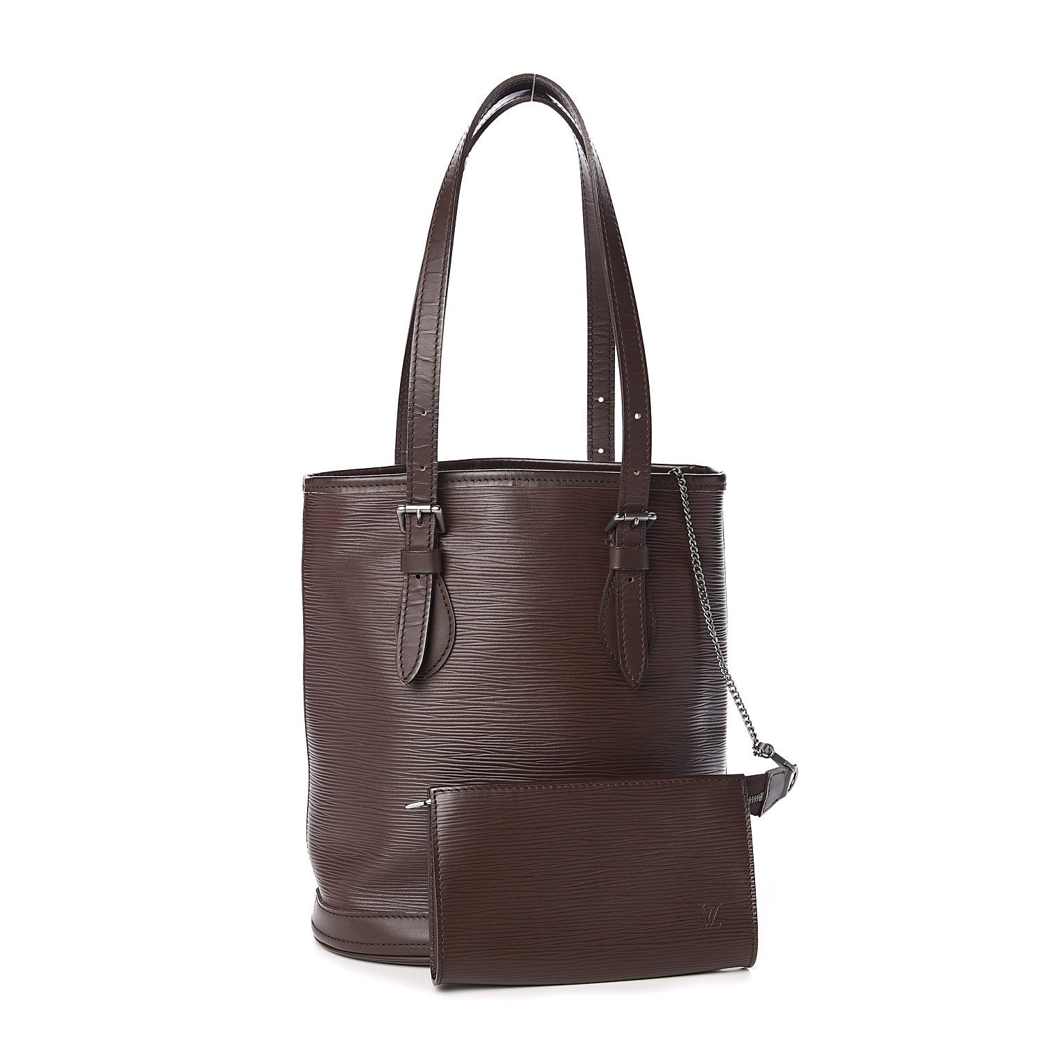Louis Vuitton Epi Petit Bucket 23 Moka 1 of 8
